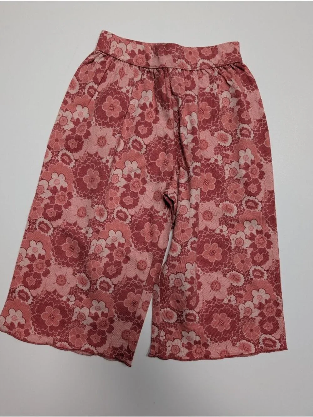 Kate Quinn Organic Cotton Pink Mid-Century Floral Tank Top Jade Set 3T Modburst
